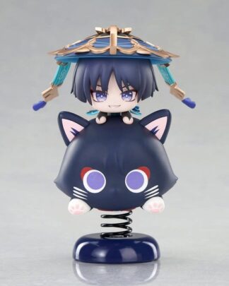 Genshin Impact Chibi Chara Yurayura Stand PVC Figur Wanderer 11 cm