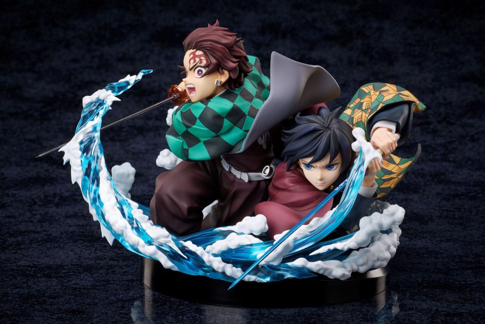 Demon Slayer: Kimetsu no Yaiba PVC Statue Tanjiro & Giyuu 13 cm – Bild 4