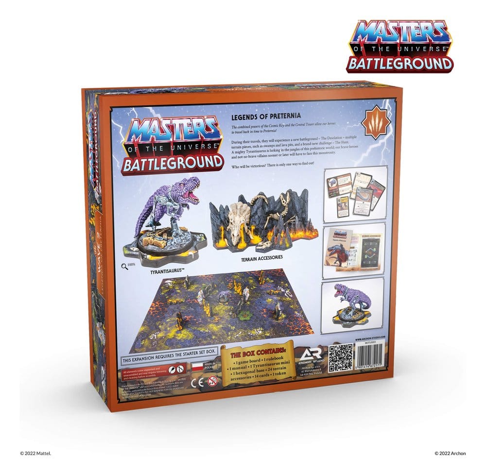 Masters of the Universe: Battleground Miniaturenspiel Wave 2: Legends of Preternia *Englische Version* – Bild 2