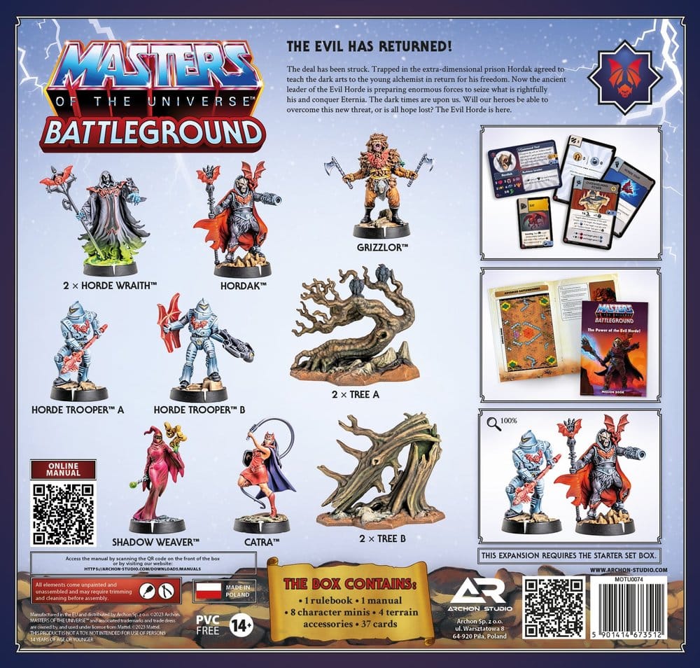 Masters of the Universe: Battleground Miniaturenspiel Wave 4: The Power of the Evil Horde *Englische Version* – Bild 8