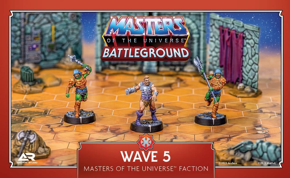 Masters of the Universe: Battleground Miniaturenspiel Wave 5: Masters of the Universe Faction *Deutsche Version* – Bild 5