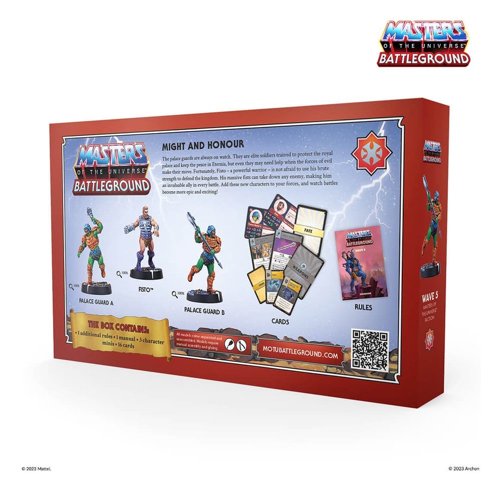 Masters of the Universe: Battleground Miniaturenspiel Wave 5: Masters of the Universe faction *Spanische Version* – Bild 2