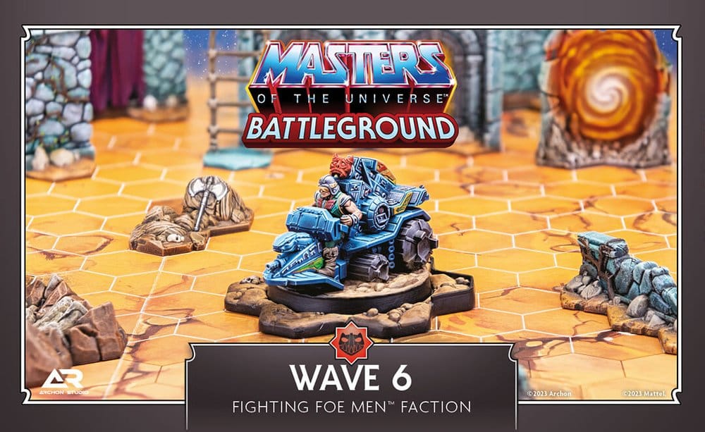 Masters of the Universe: Battleground Miniaturenspiel Wave 6: Fighting Foe Men Faction *Spanische Version* – Bild 5