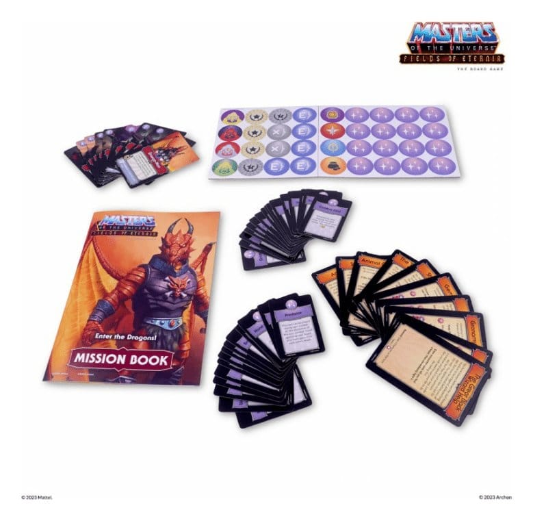 Masters of the Universe Brettspiel-Erweiterung Fields of Eternia - Enter the Dragons! *Italienische Version* – Bild 3