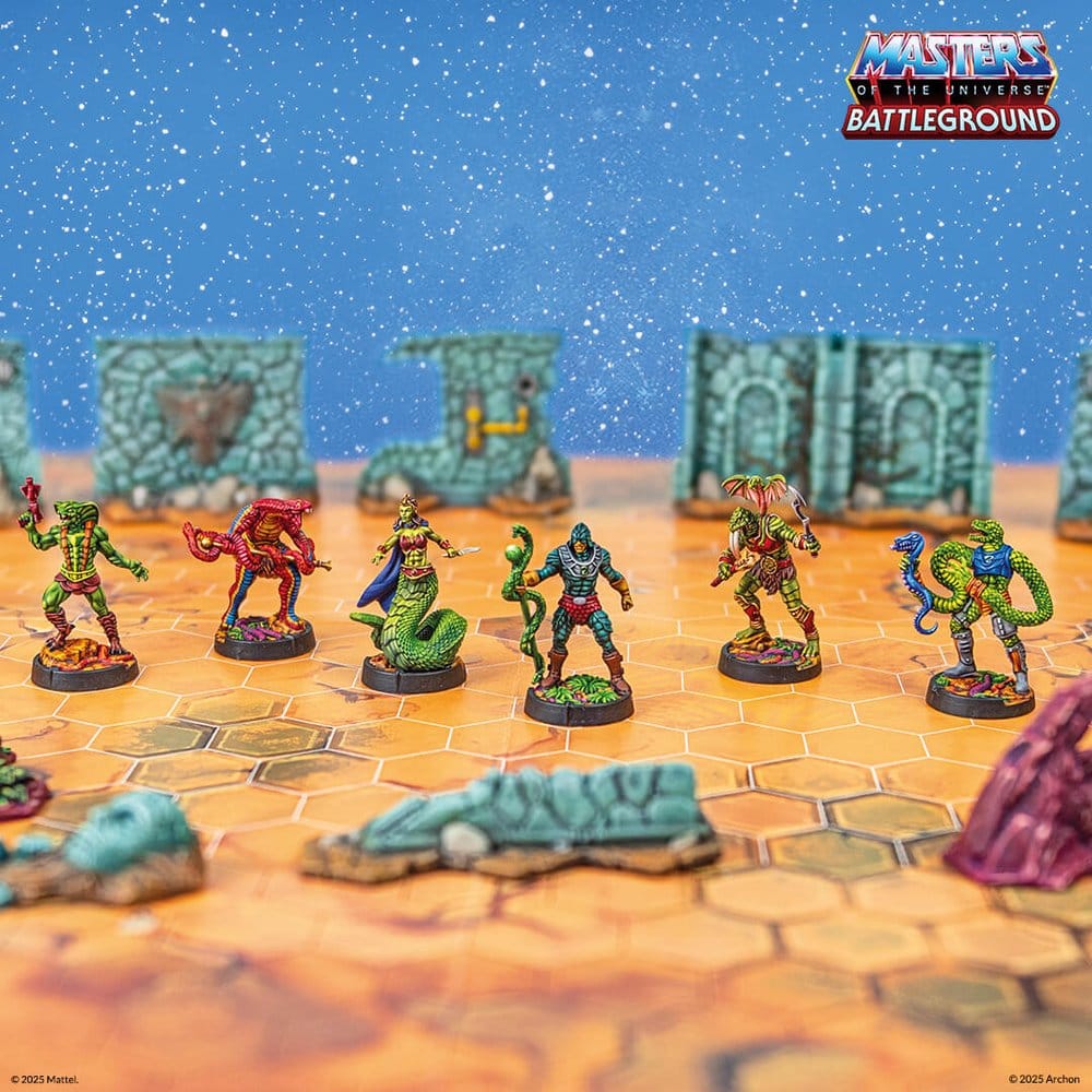 Masters of the Universe: Battleground Miniaturenspiel Wave 8: Snake Men Faction *Englische Version* – Bild 5