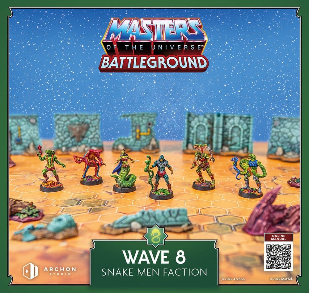 Masters of the Universe: Battleground Miniaturenspiel Wave 8: Snake Men Faction *Englische Version* – Bild 6