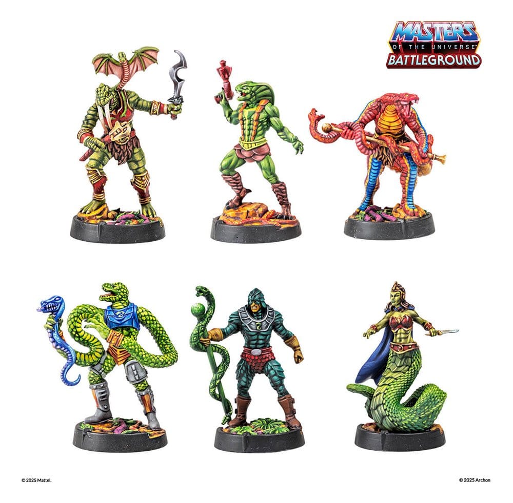 Masters of the Universe: Battleground Miniaturenspiel Wave 8: Snake Men Faction *Deutsche Version* – Bild 3