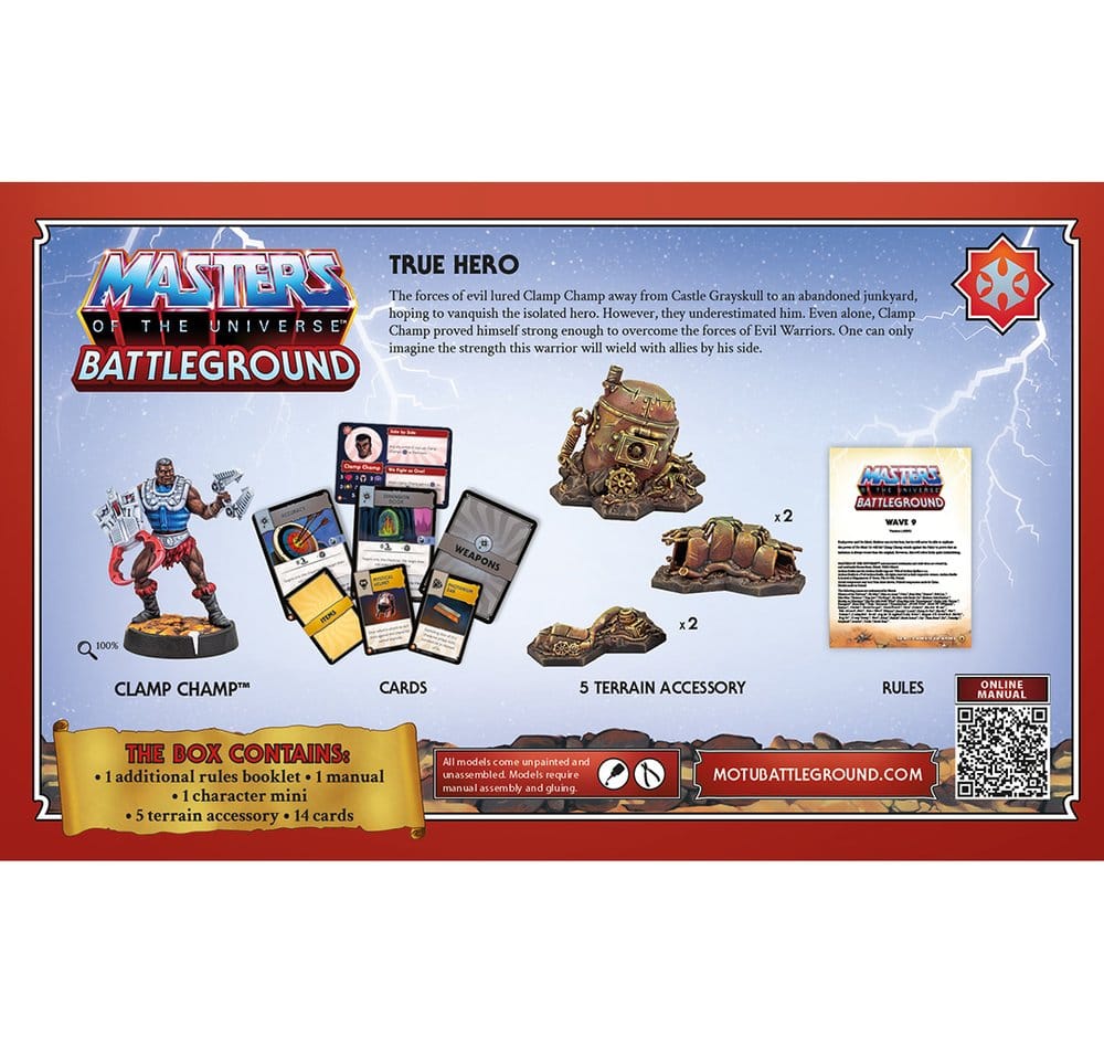 Masters of the Universe: Battleground Miniaturenspiel Wave 9: Masters of the Universe Faction *Englische Version* – Bild 7