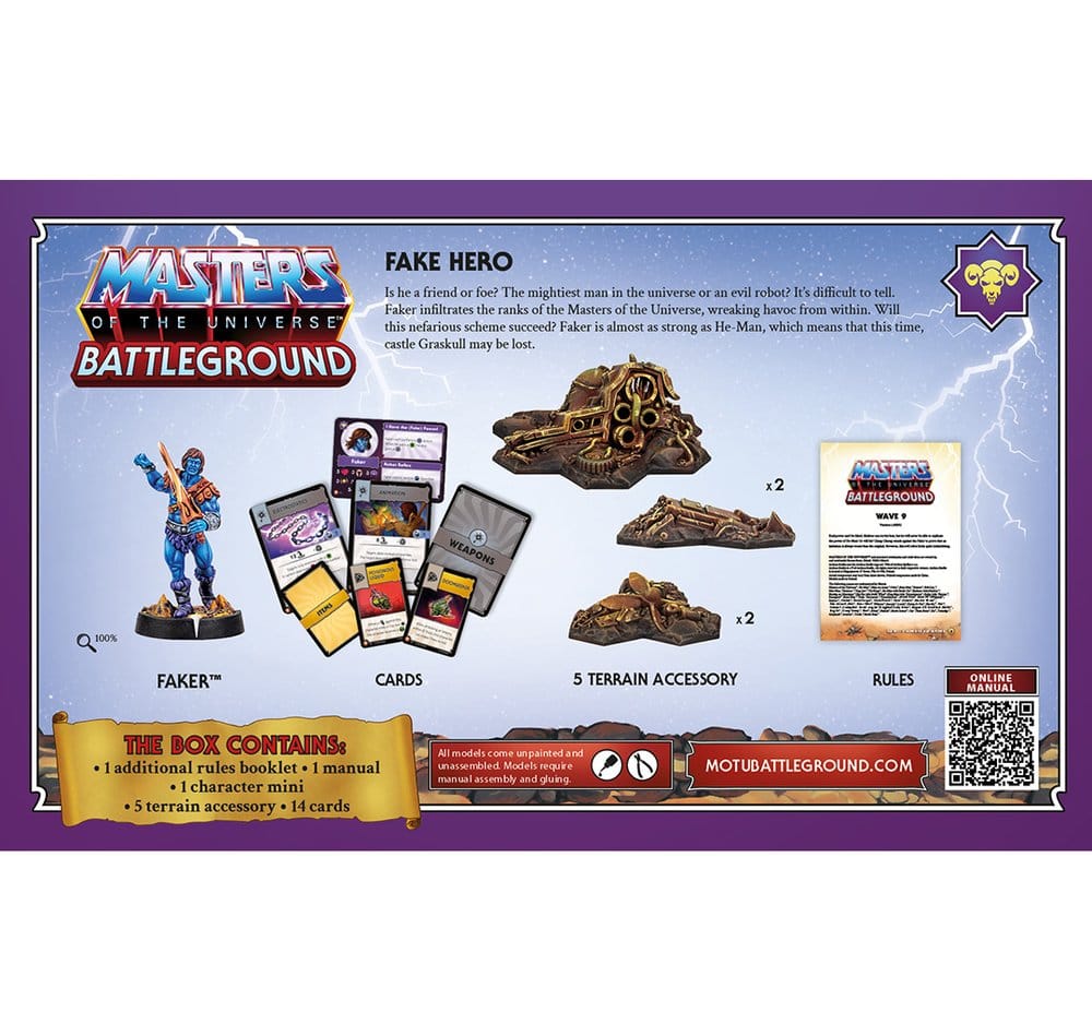 Masters of the Universe: Battleground Miniaturenspiel Wave 9: Evil Warriors Faction *Französische Version* – Bild 7