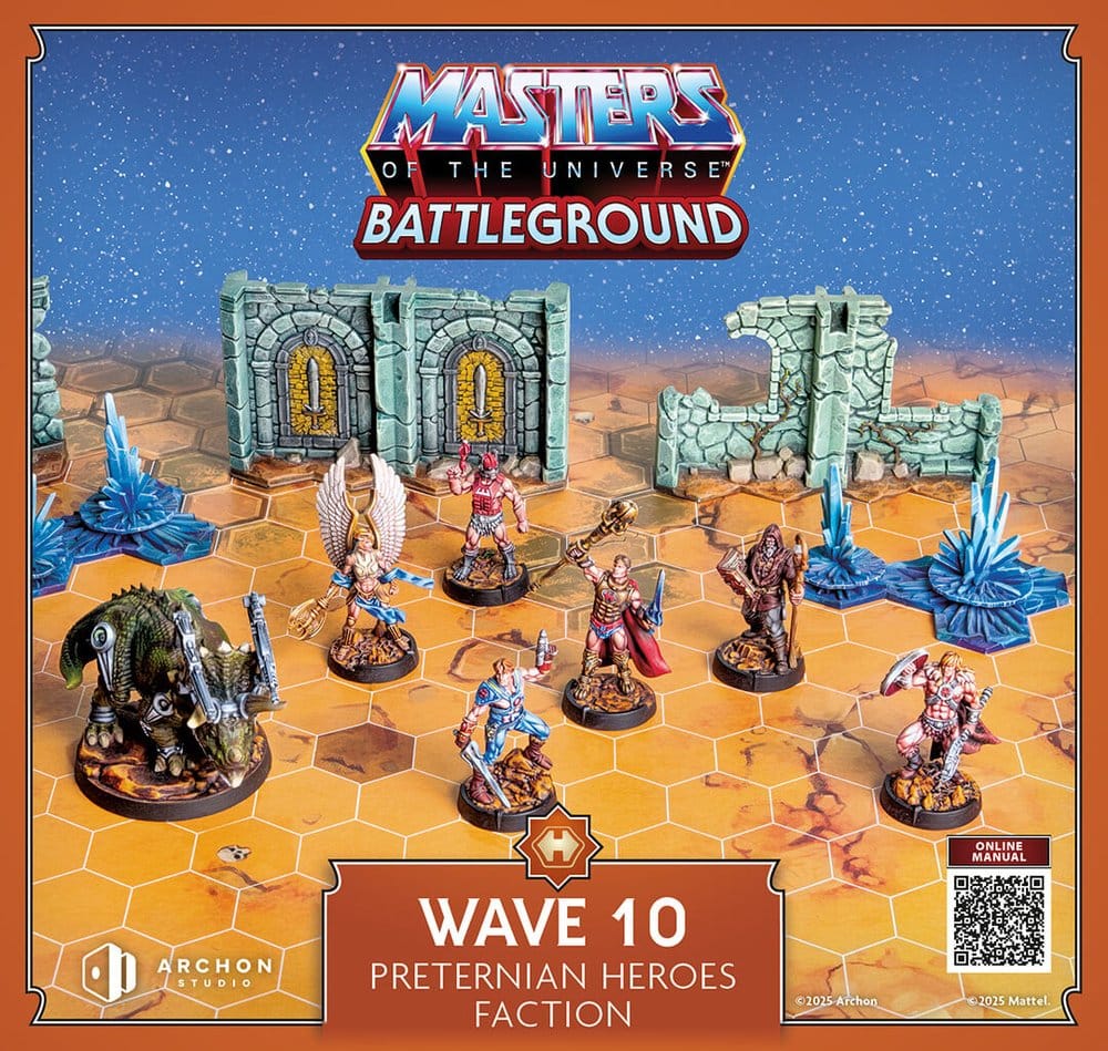 Masters of the Universe: Battleground Miniaturenspiel Wave 10: Preternian Heroes Faction *Französische Version* – Bild 3