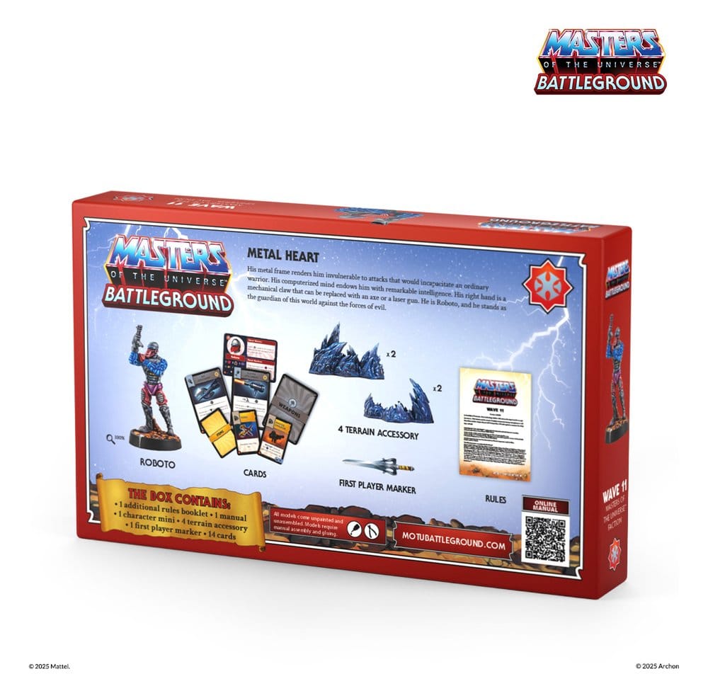 Masters of the Universe: Battleground Miniaturenspiel Wave 11: MOTU Faction Roboto *Französische Version* – Bild 5