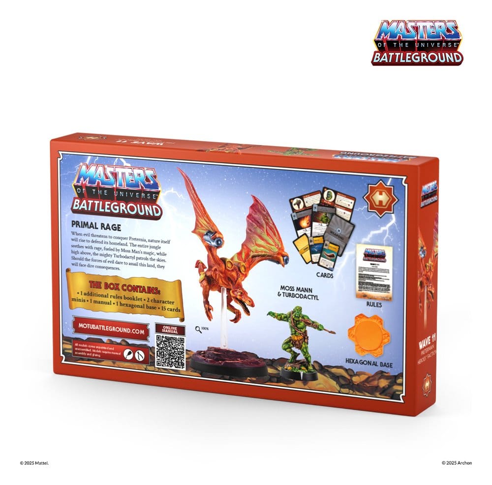 Masters of the Universe: Battleground Miniaturenspiel Wave 11: Preternian Heroes Moss Man / Turbodactyl *Französische Version* – Bild 2