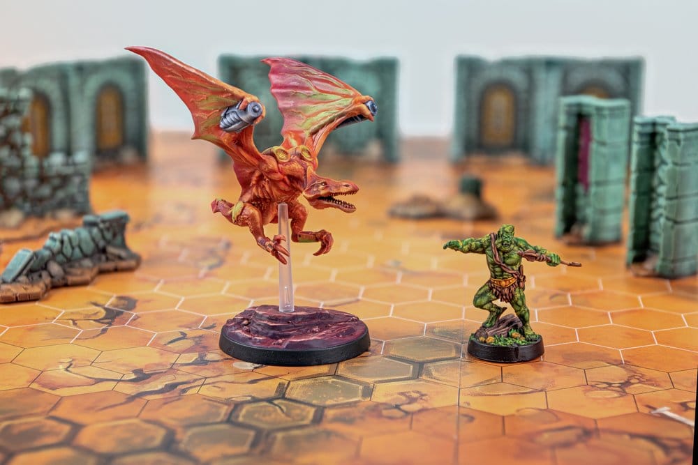 Masters of the Universe: Battleground Miniaturenspiel Wave 11: Preternian Heroes (Moss Man / Turbodactyl) *Spanische Version* – Bild 4