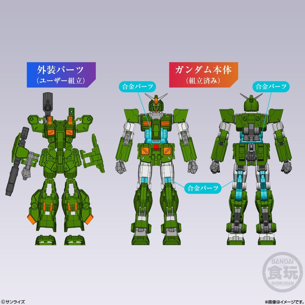 Gundam Modellbausatz Artifact Pro Full Armor Gundam 10 cm – Bild 9