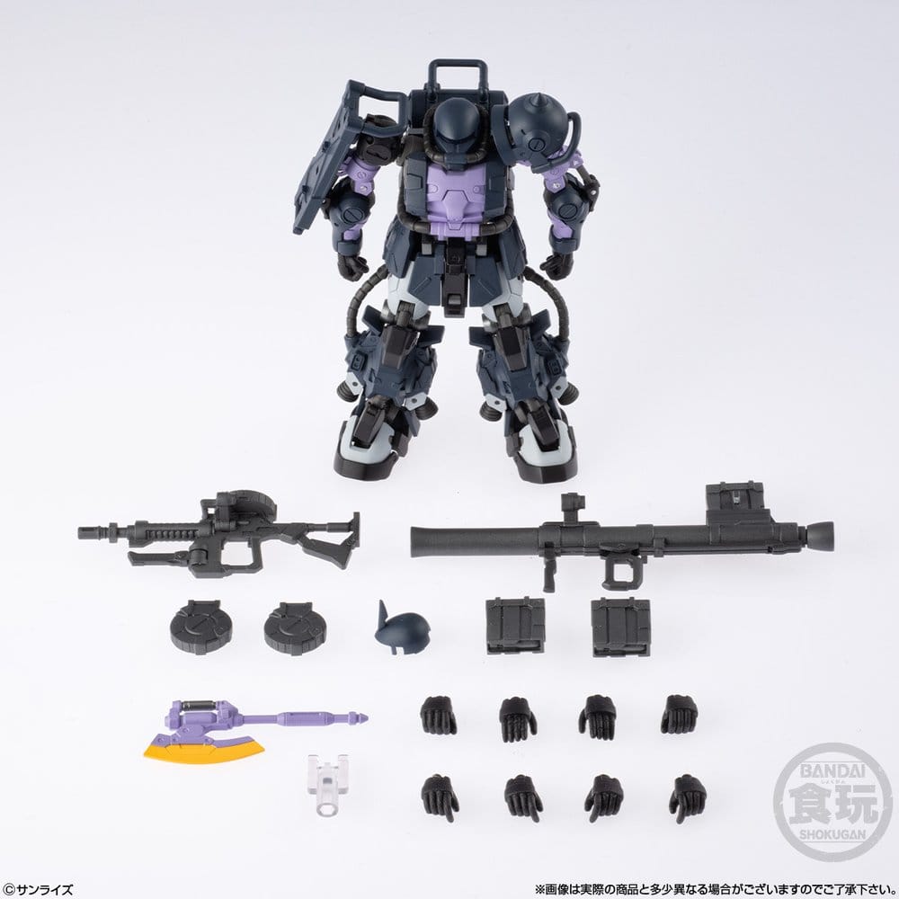 Gundam Modellbausatz Artifact Pro Zaku II High Mobility Type 10 cm – Bild 3