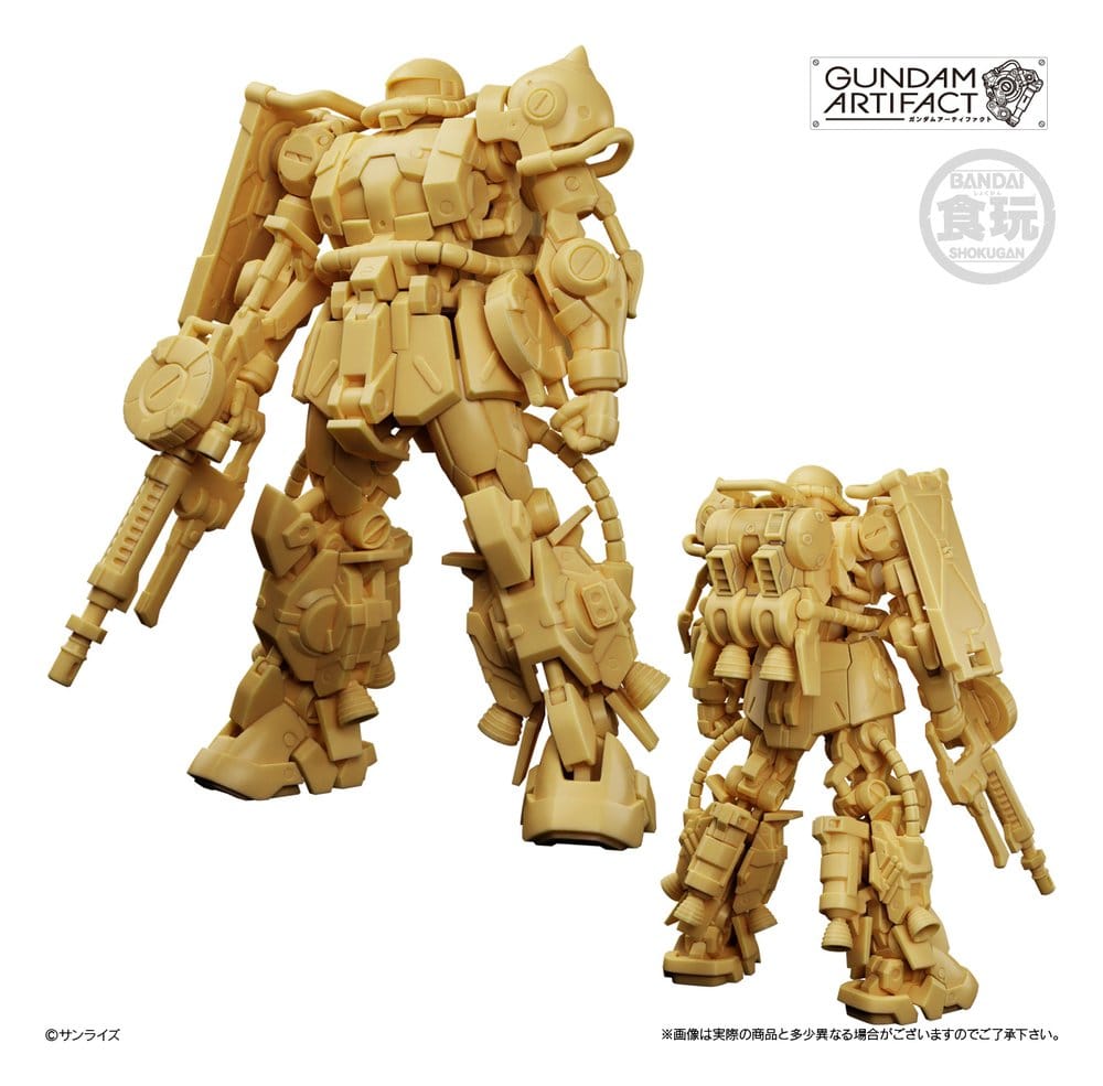 Gundam Artifact Plastikmodellbausatz Best Selection 6 cm Sortiment (6) – Bild 4