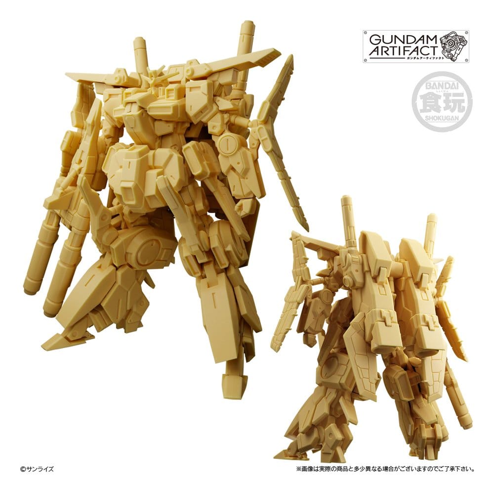 Gundam Artifact Plastikmodellbausatz Best Selection 6 cm Sortiment (6) – Bild 6