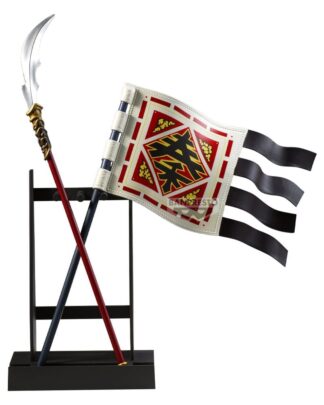 Kingdom Grandista PVC-Figur Ver. B Shin's Flag & Ohki's Glaive 32 cm