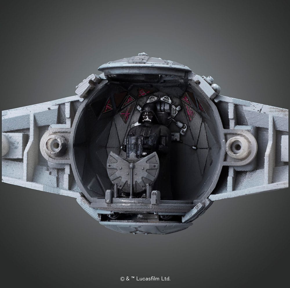Star Wars Modellbausatz 1/72 TIE Advanced x1 10 cm – Bild 5