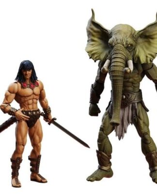 Conan der Barbar Epic H.A.C.K.S. Actionfiguren The Tower of the Elephant Set: Young Conan and Yag Kosha
