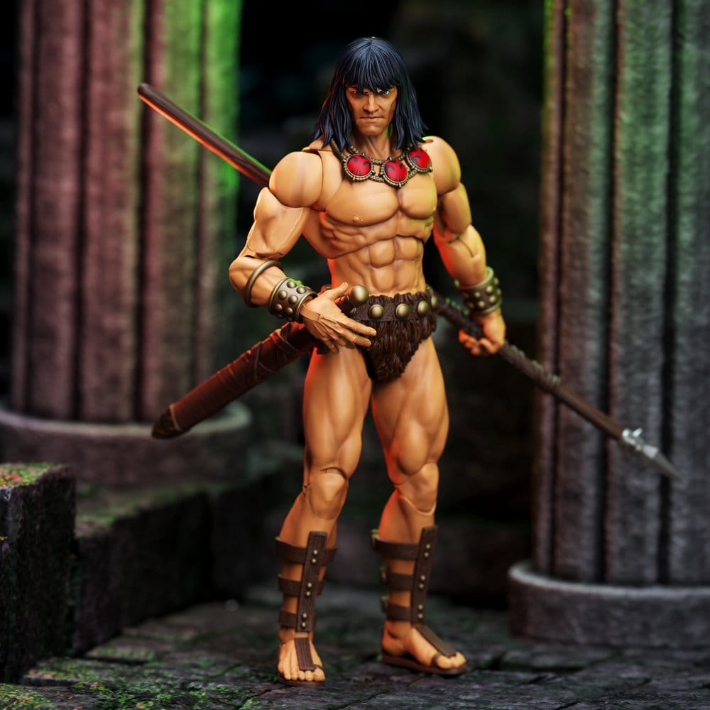 Conan der Barbar Epic H.A.C.K.S. Actionfiguren The Tower of the Elephant Set: Young Conan and Yag Kosha – Bild 2
