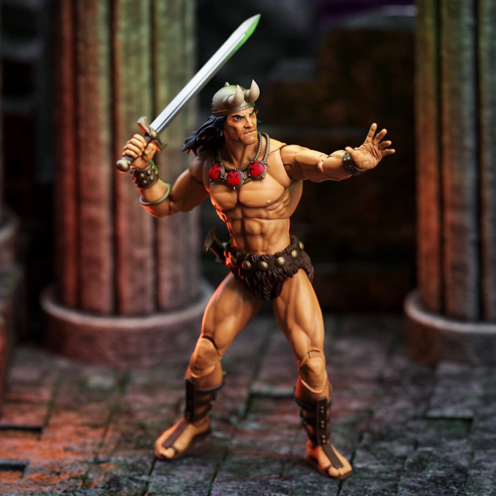 Conan der Barbar Epic H.A.C.K.S. Actionfiguren The Tower of the Elephant Set: Young Conan and Yag Kosha – Bild 3