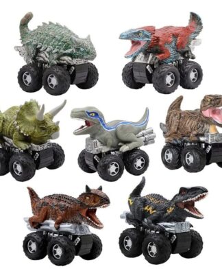Jurassic World Zoom Riders Fahrzeug mit Actionfigur Sortiment (24)
