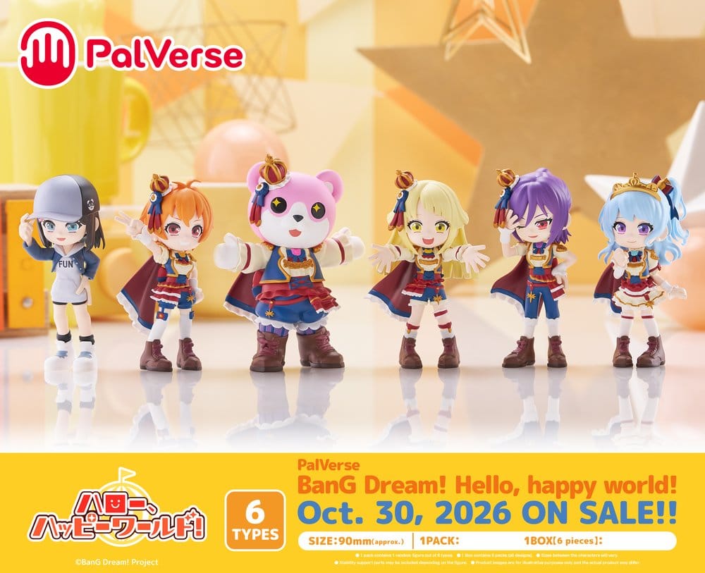 BanG Dream! PalVerse Minifiguren Hello, Happy World! Blind Box Display (6) – Bild 17