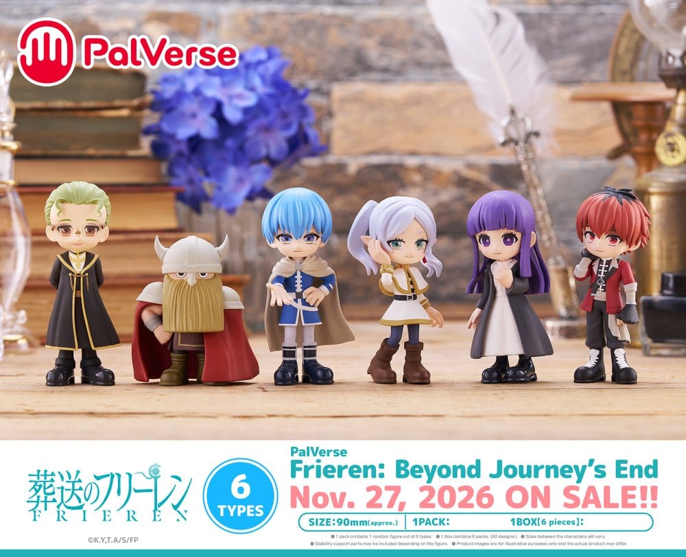 Frieren: Beyond Journey's End PalVerse Minifiguren Blind Box Display (6) – Bild 17