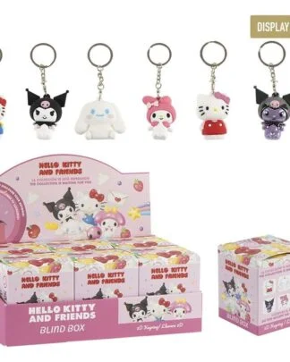 Sanrio Hello Kitty Schlüsselanhänger Blind Box Display (6)