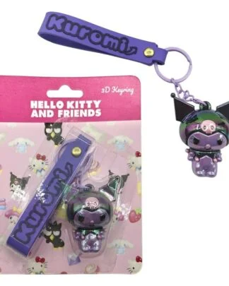 Sanrio 3D Schlüsselanhänger Hello Kitty Kuromi