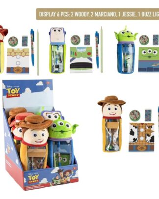 Disney Plüsch-Federmäppchen mit Zubehör Toy Story Display (6)