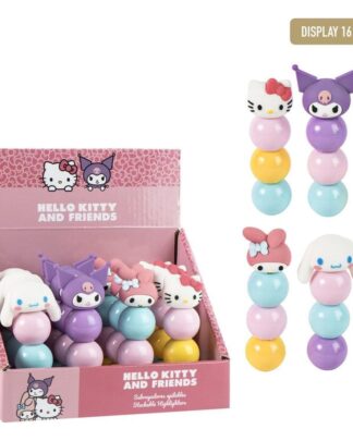 Sanrio Stapelbare Textmarker Hello Kitty Display (16)