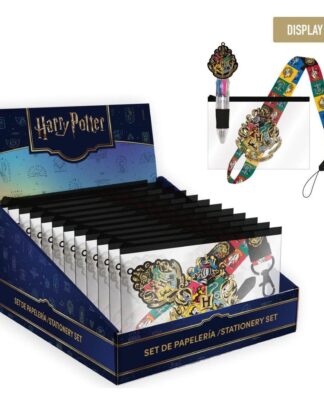 Harry Potter Schreibwaren-Set mit Anhänger Display (12)