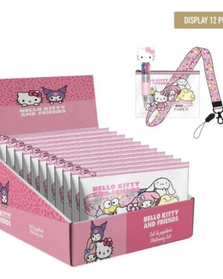 Sanrio Schreibwaren-Set mit Anhänger Hello Kitty Display (12)