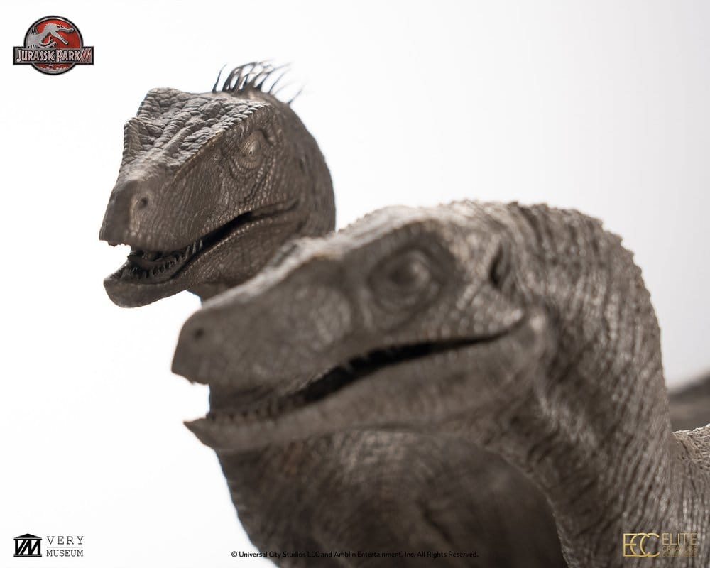 Jurassic Park Statue 1/8 Pair of Velociraptors 30 cm – Bild 4