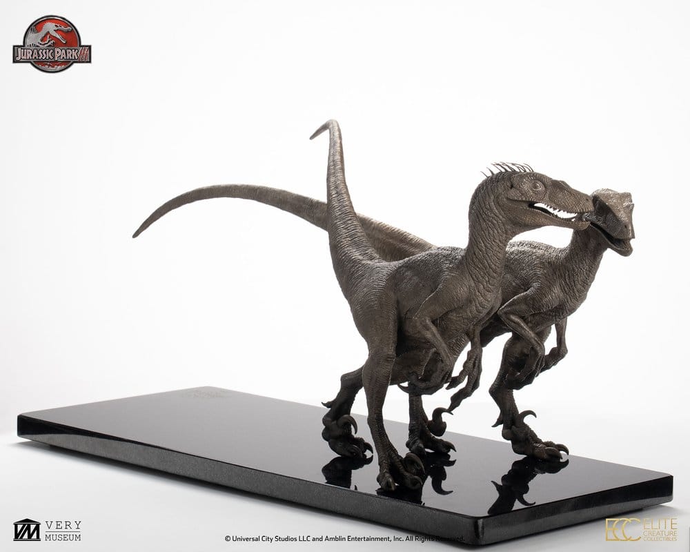Jurassic Park Statue 1/8 Pair of Velociraptors 30 cm – Bild 7