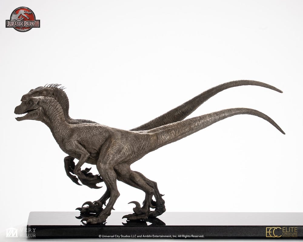 Jurassic Park Statue 1/8 Pair of Velociraptors 30 cm – Bild 8