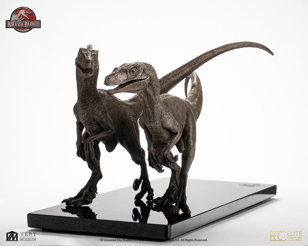 Jurassic Park Statue 1/8 Pair of Velociraptors 30 cm – Bild 9