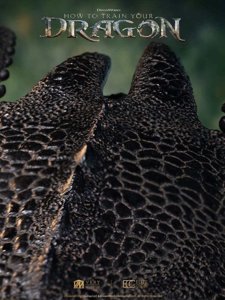 Drachenzähmen leicht gemacht Life Size Büste Toothless (Ohnezahn) 66 cm – Bild 9