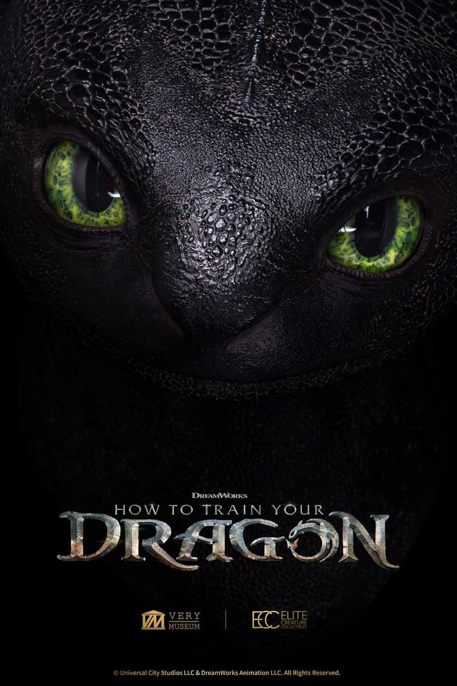 Drachenzähmen leicht gemacht Life Size Büste Toothless (Ohnezahn) 66 cm – Bild 14