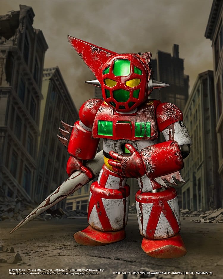 Shin Getter Robo vs Neo Getter Robo Chibi Creature Vinyl Figur First Getter Robo-1 (The Final Battle in New York) 17 cm – Bild 2