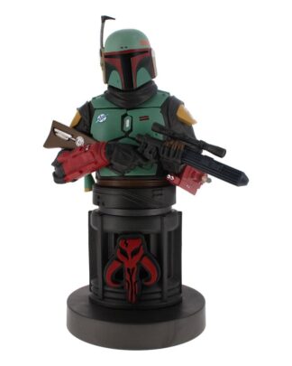 Star Wars Cable Guys Lade-Halter Boba Fett 2021 20 cm