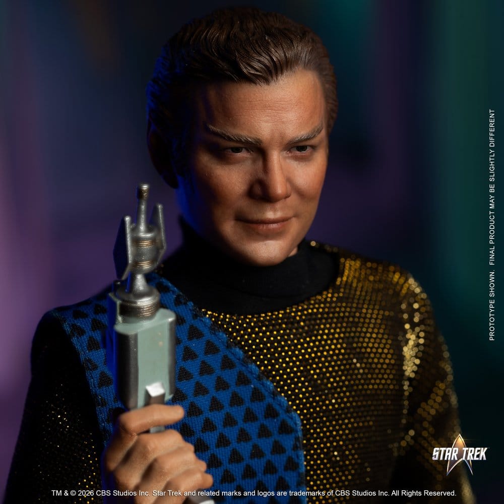 Raumschiff Enterprise Actionfigur 1/6 Captain James T. Kirk (Romulan Disguise) 29 cm – Bild 2