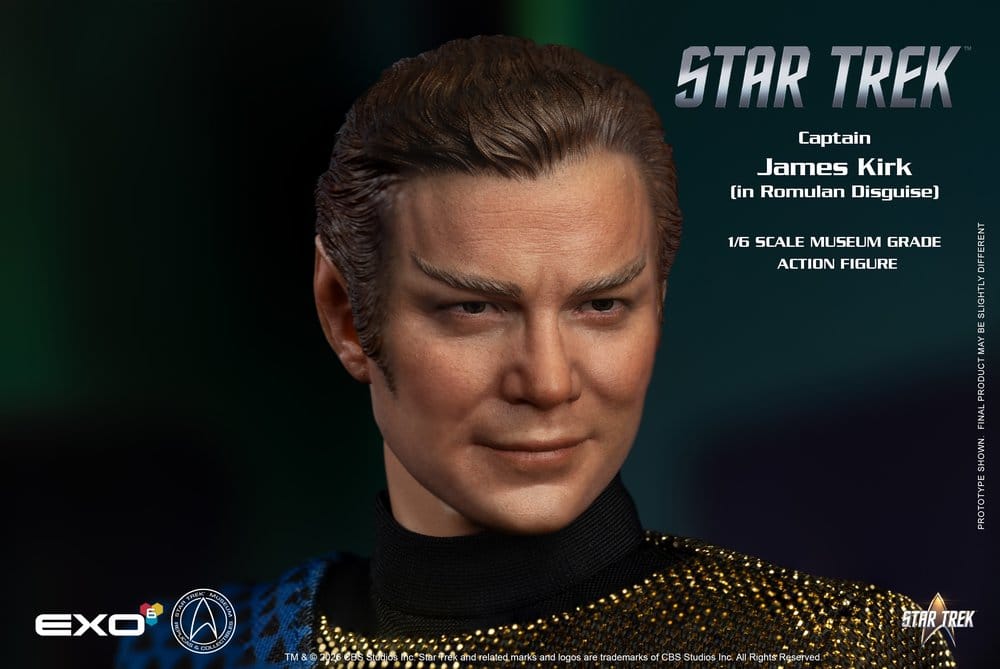 Raumschiff Enterprise Actionfigur 1/6 Captain James T. Kirk (Romulan Disguise) 29 cm – Bild 5