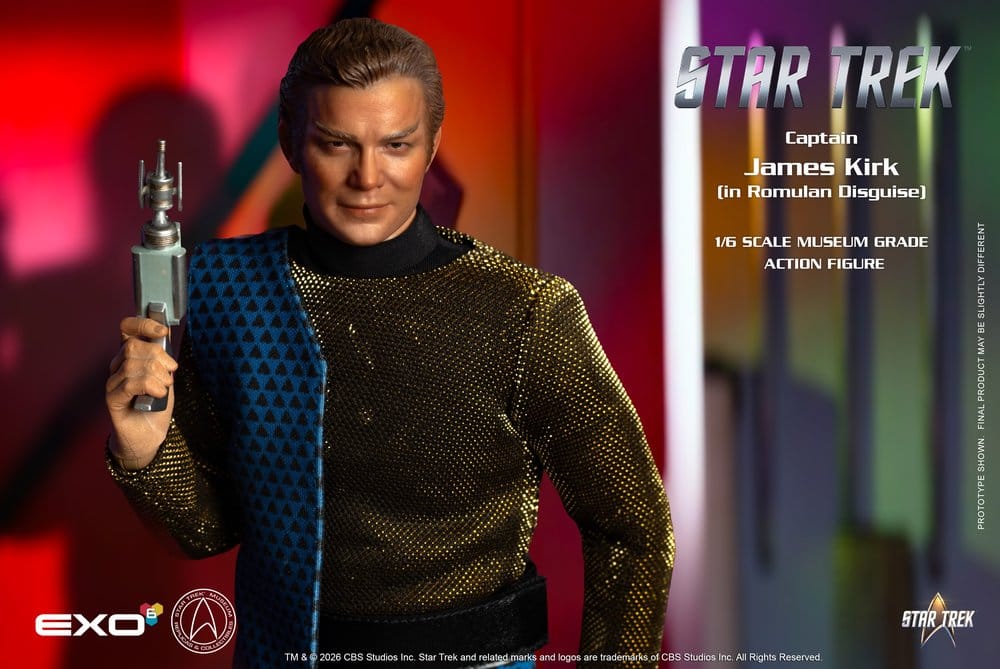 Raumschiff Enterprise Actionfigur 1/6 Captain James T. Kirk (Romulan Disguise) 29 cm – Bild 10