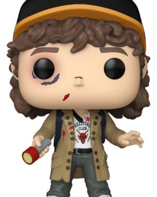 Stranger Things POP! TV Vinyl Figur Dustin Henderson (Battle Damaged) Exclusive 9 cm