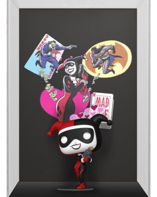 DC Comics POP! Comic Covers Vinyl Figur Harley Quinn 9 cm