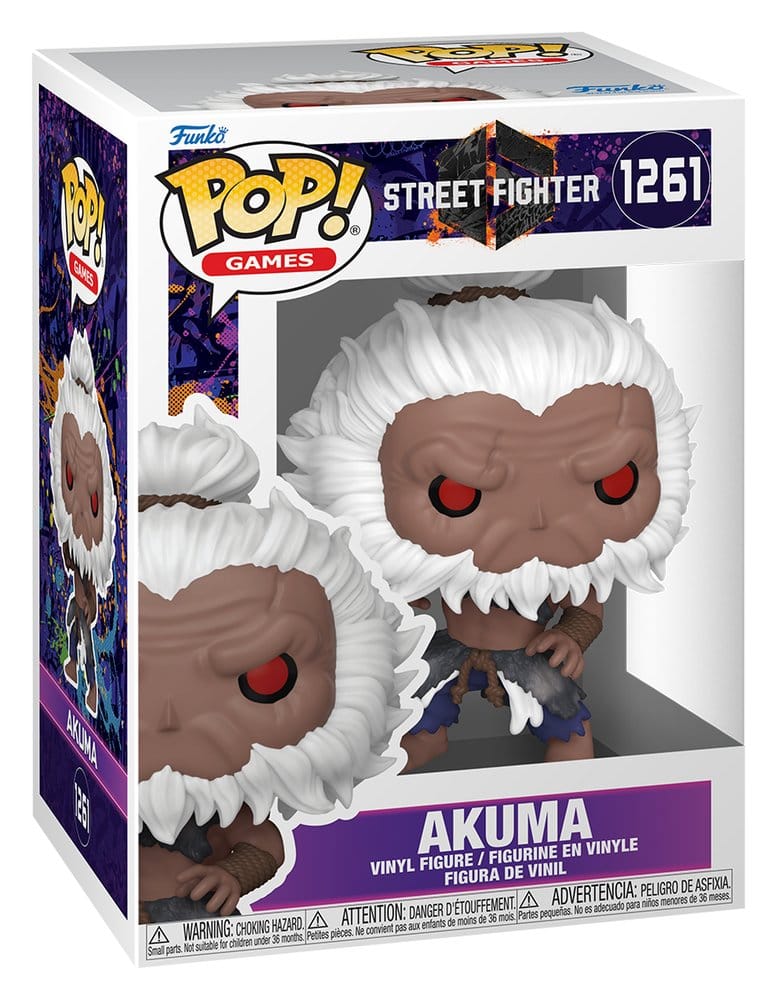 Street Fighter 6 POP! Animation Vinyl Figuren Akuma with Chase 9 cm Sortiment (6) – Bild 3