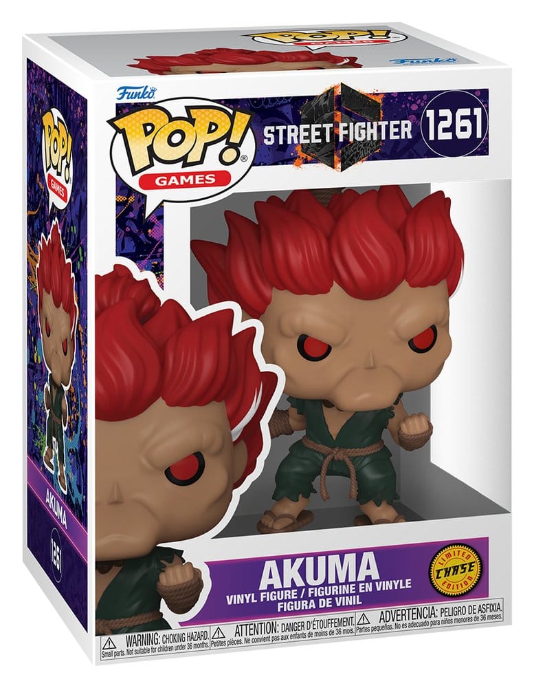 Street Fighter 6 POP! Animation Vinyl Figuren Akuma with Chase 9 cm Sortiment (6) – Bild 5